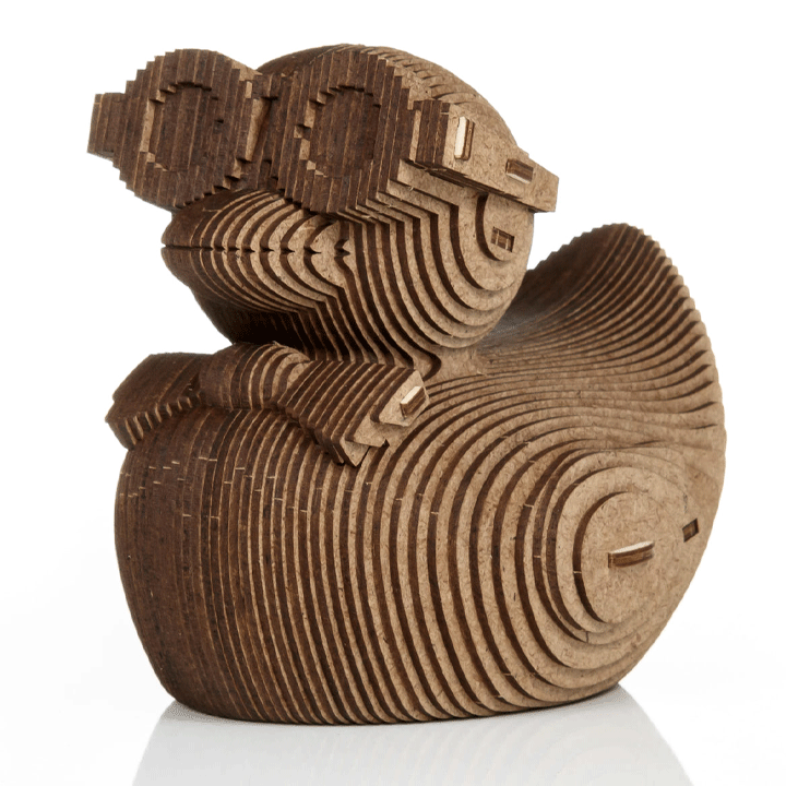 CONSTRUCTION KIT OF MODEL"DUCK-COINBANK"