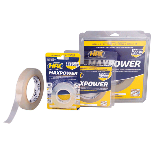 HPX MAX POWER TRASPARENT 19MMX5M