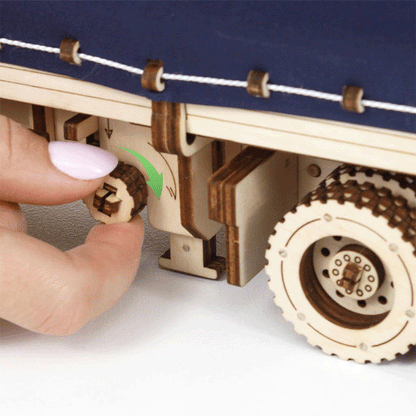 CONSTRUCTION KIT OF MECHANICAL MODEL"TILT SEMITRAILER FOR TRUCK ROAD KING"