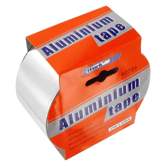 ALUMINIUM TAPE 25MTR 50MM