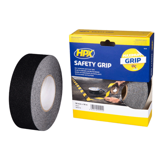 HPX SAFETY GRIP 50MMX18M BLACK