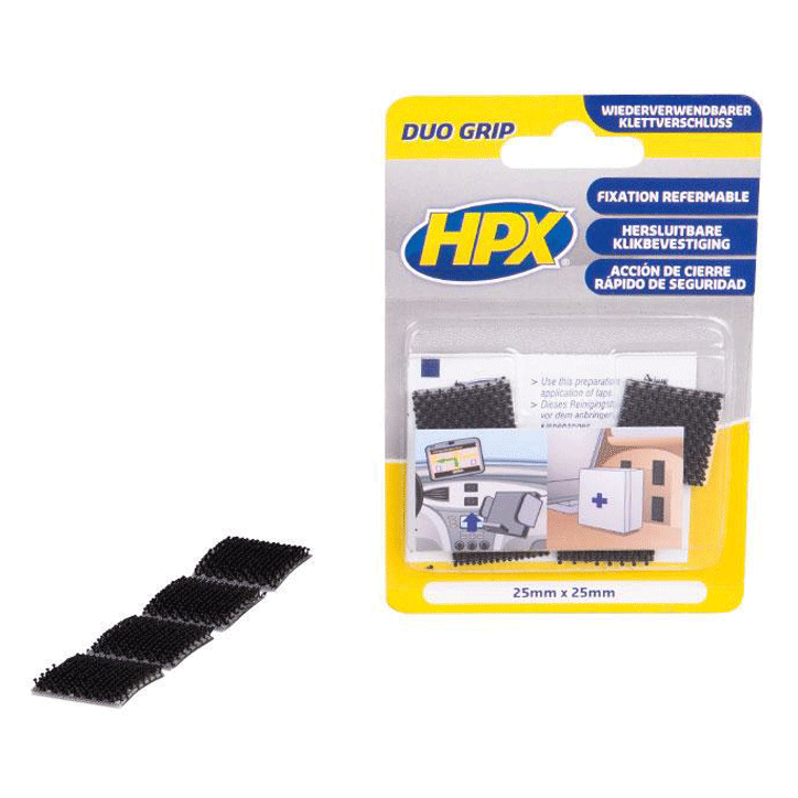 HPX DUO GRIP 25MMX25MM BLISTER