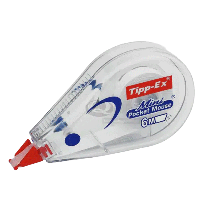 CORRECTION TAPE MINI POCKET MOUSE 5MMX6M