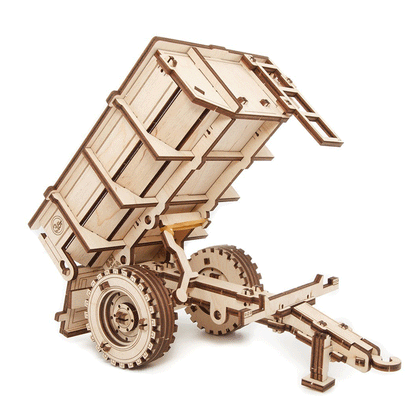 CONSTRUCTION KIT OF MECHANICAL MODEL"TRAILER FOR TRACTOR BELARUS-82"