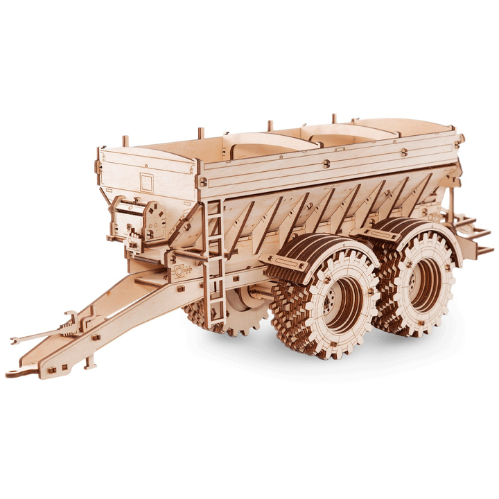 CONSTRUCTION KIT OF MECHANICAL MODEL"TRAILER FOR KIROVETS K-7M"