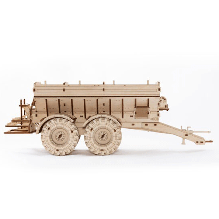 CONSTRUCTION KIT OF MECHANICAL MODEL"TRAILER FOR KIROVETS K-7M"