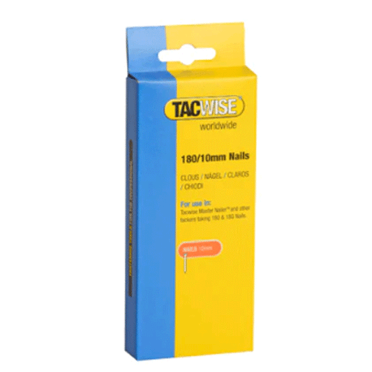 STAPLES 180/10MM GALV B/2000 TACWISE