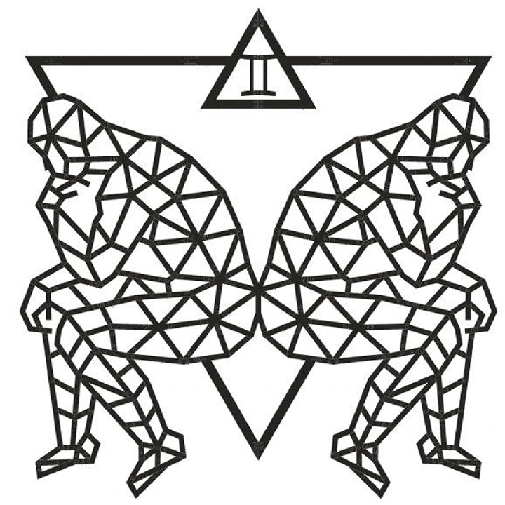 CONSTRUCTION KIT OF MODEL"ZODIAC SIGNS:GEMINI"