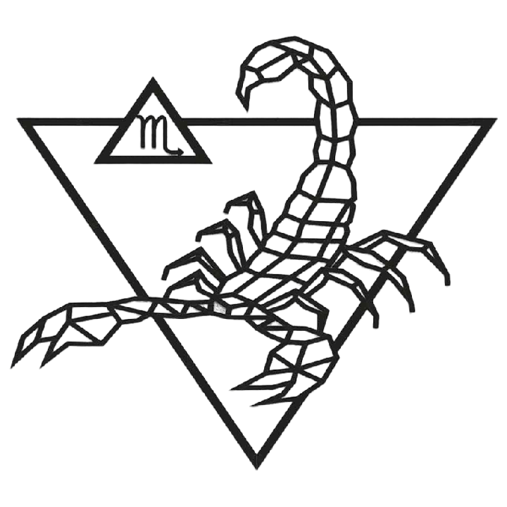 CONSTRUCTION KIT OF MODEL"ZODIAC SIGNS:SCORPIUS"