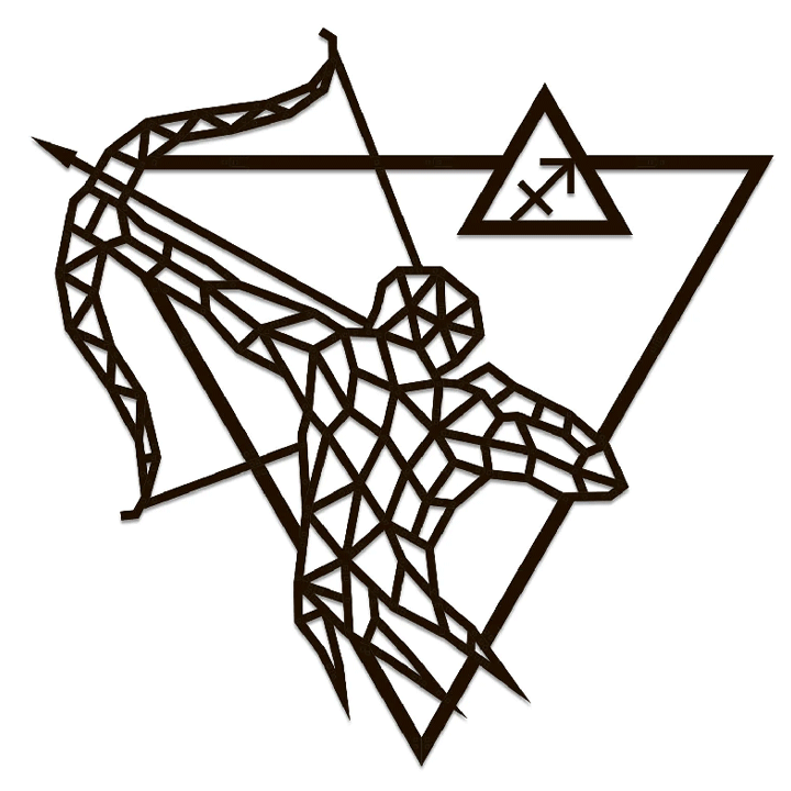 CONSTRUCTION KIT OF MODEL"ZODIAC SIGNS:SAGITTARIUS"