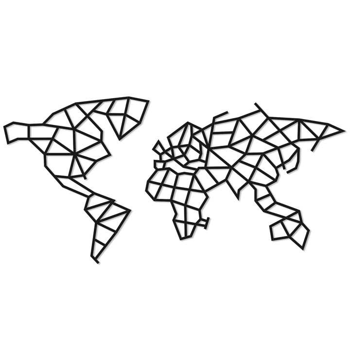 CONSTRUCTION KIT OF MODEL"WORLD MAP"