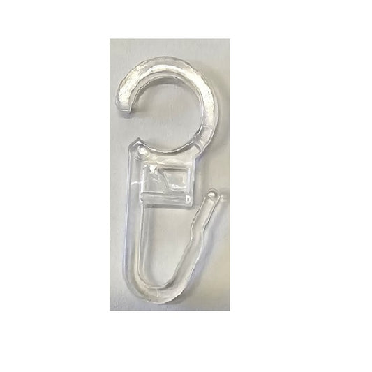 RING PLASTIC HOOK CLEAR 35MM 20PCS