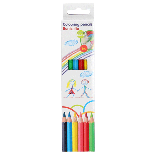 COLOUR PENCIL  6PCS WD