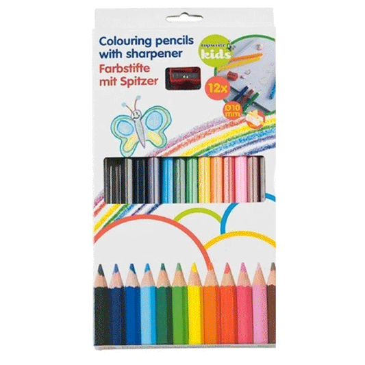 COLOURING PENCIL 12PCS WD