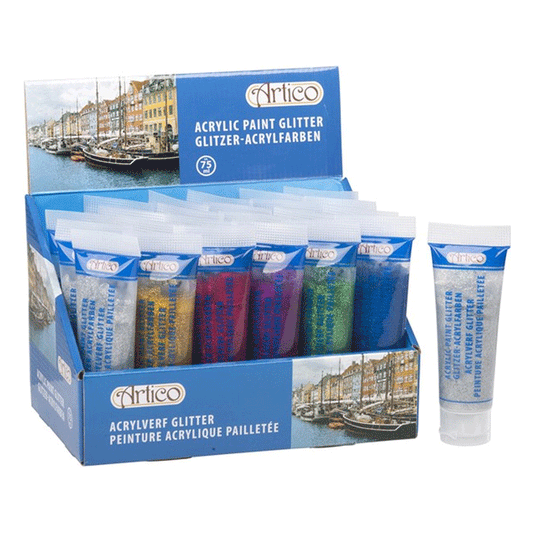 ACRYLIC PAINT GLITTER 75ML