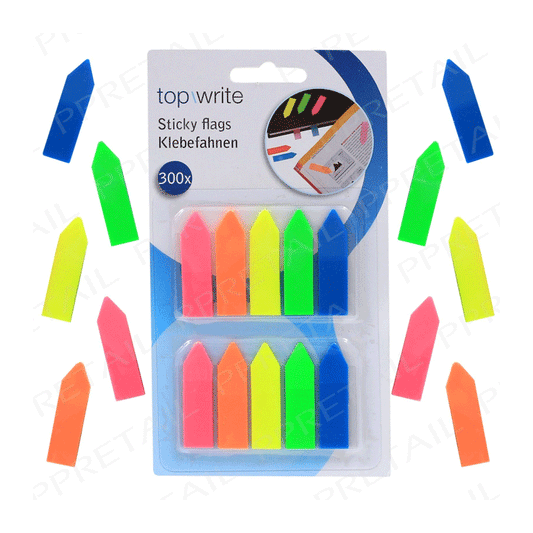 STICKY FLAGS 300PCS 4.5X1.1CM