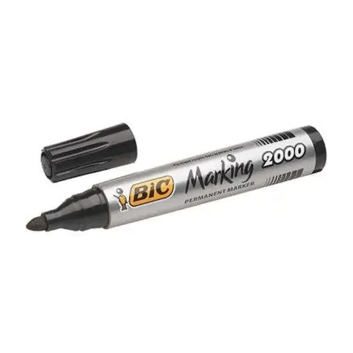PERMANENT MARKER BUL. 1.8-2.5MM BLK 2000