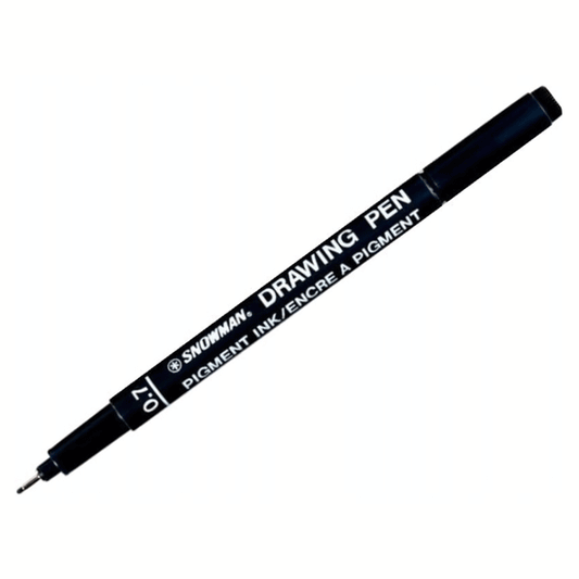 DRAWING PEN 0.7MM BLACK FT700 S/MAN