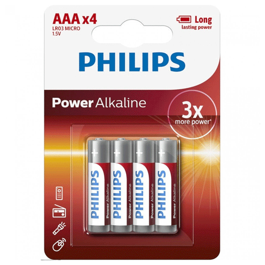 BATTERY (4)L LR03/AAA