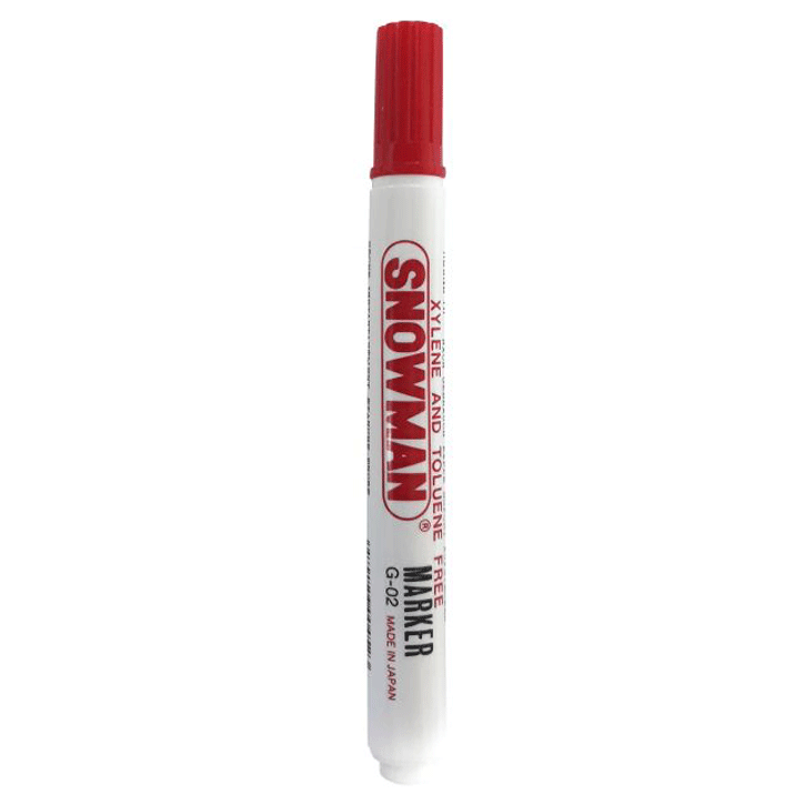 MARKER BULLET TIP 1-2MM RED SN-G12 PM