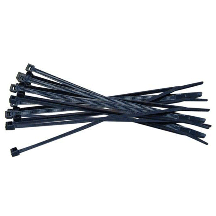 CABLE TIE NYLON 2.5X100MM 100PCS BLACK