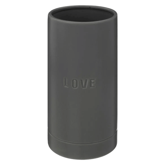 CRMC VASE AVI GREY H20
