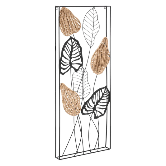 MET WALL DECO ROSA 35X90