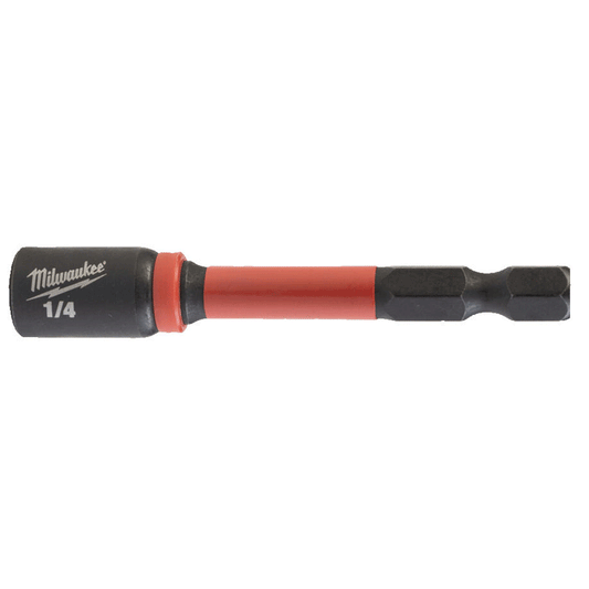 MILWAUKEE MAGNETIC SOCKET 1/4 SHOCKWAVE GEN II