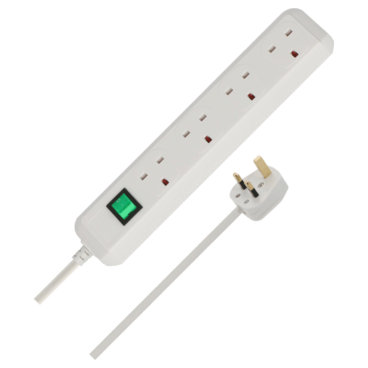 ECO-LINE 4-WAY WHITE 1.5M A05VV-F 3G1.25