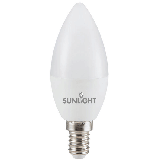 SUNLIGHT LED C37 CANDLE 4.5W 470LM DAY LIGHT 6500K