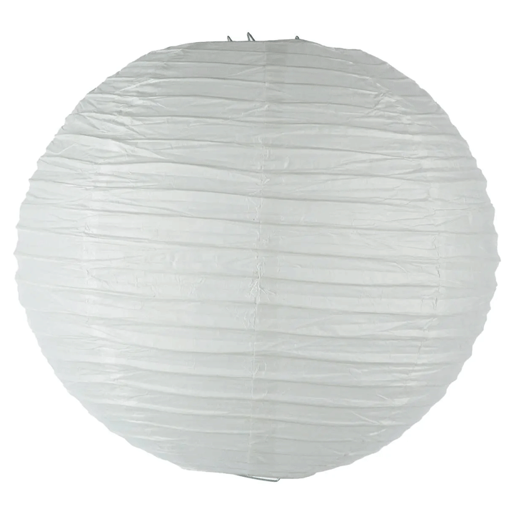 WHITE BALL PAPER LANTERN D35