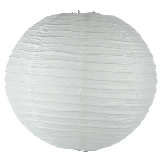 WHITE BALL PAPER LANTERN D35