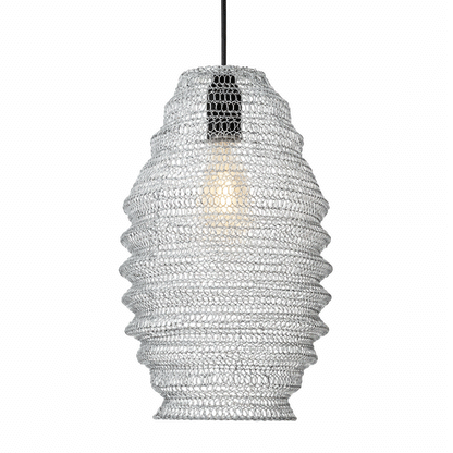 ALI SILVER PENDANT LAMP H36