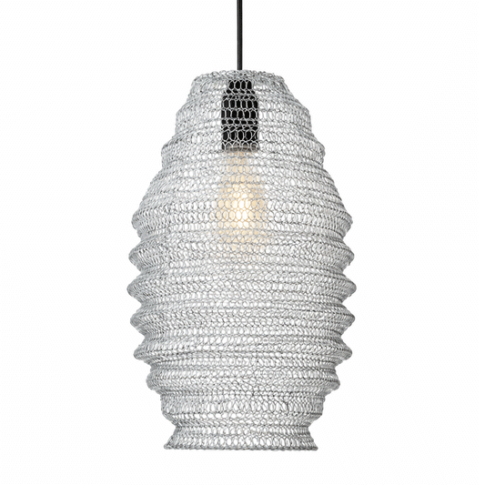 ALI SILVER PENDANT LAMP H36
