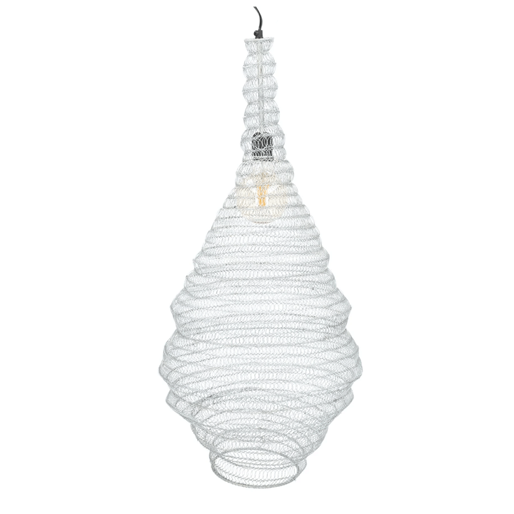 ALI SILVER PENDANT LAMP H82