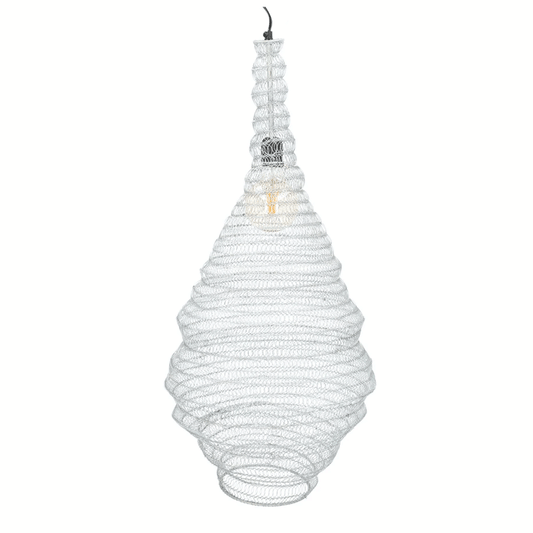 ALI SILVER PENDANT LAMP H82