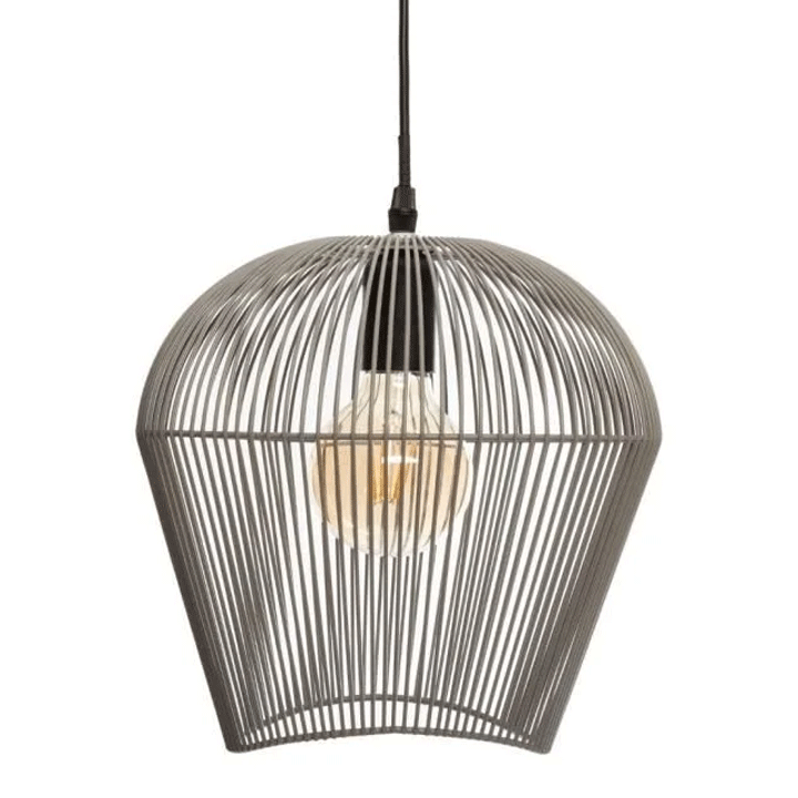 JENA GREY METAL PENDANT LAMP