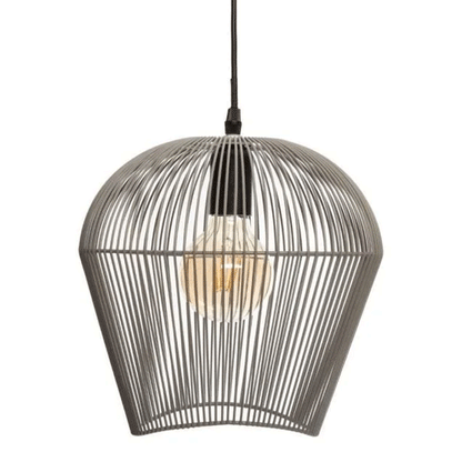 JENA GREY METAL PENDANT LAMP