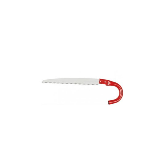 HAND SAW WITH METAL RED HANDLE