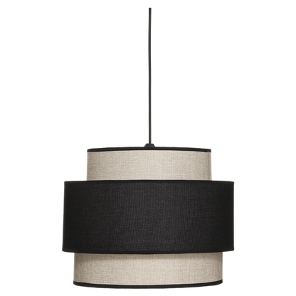 TIKA BLK COT PDNT LMP D38