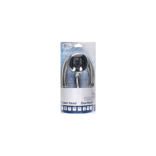SHOWER SET 8CM WITH HOSE 150CM & HOOK 6 FUNCTIONS