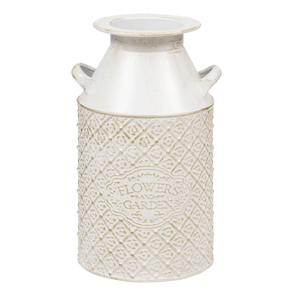 WHT MET MILK POT TINO H31,5