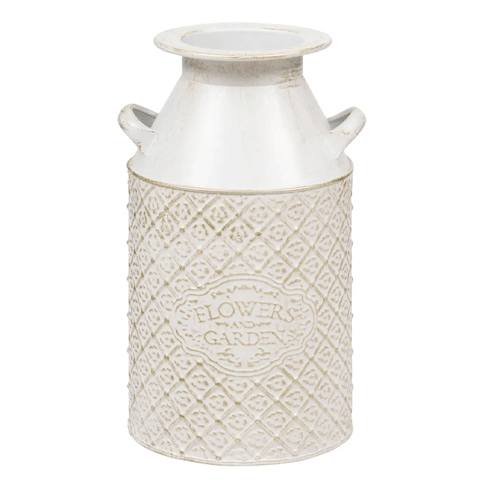 WHT MET MILK POT TINO H31,5