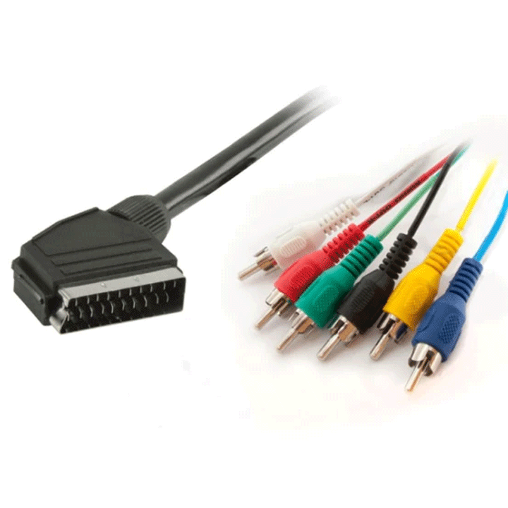 SCART A TO 6 RCA CR-360/1.5M
