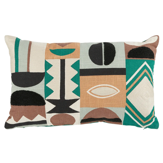 CUSH EMBROD PRINT MALA 30X50