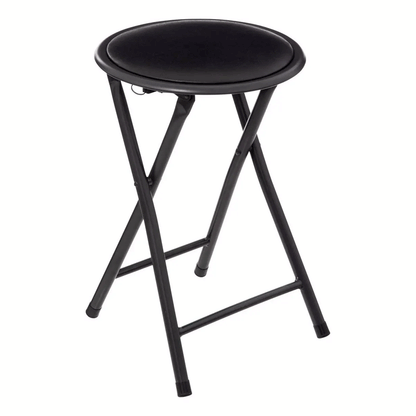 FOLDING STOOL BLACK