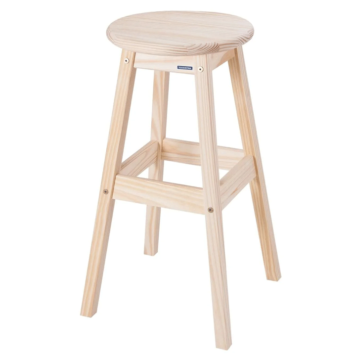 STOOL NATURAL HIGH 70,8X40X40CM 140KG