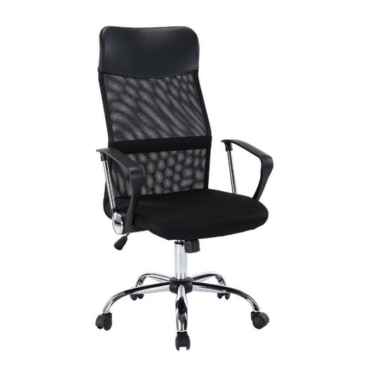 OFFICE CHAIR BLACK  57x61xH102-112cm