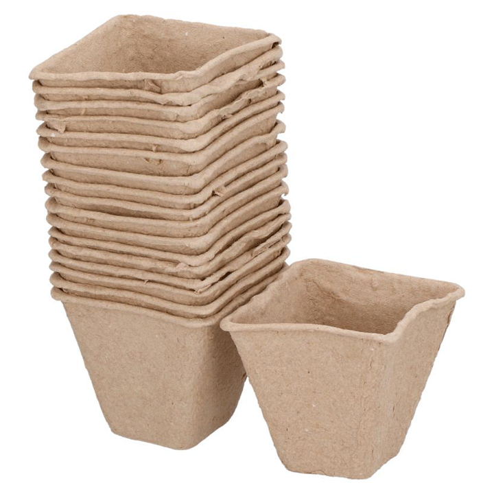 PLANT POT PAPER 18PCS 8X8X8CM KINZO
