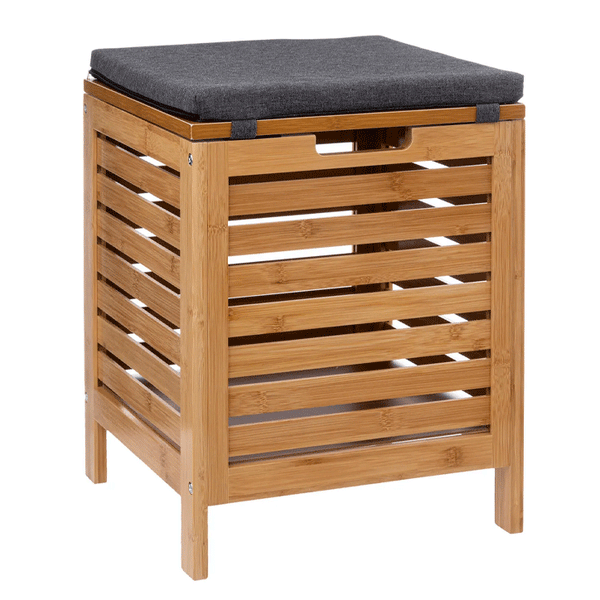 BAMBOO STORAGE BENCH